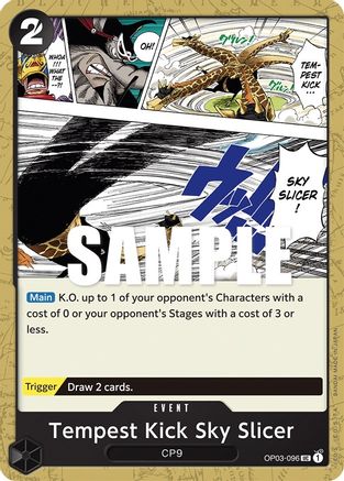 Tempest Kick Sky Slicer (OP03-096) [Pillars of Strength] - Deck Out Gaming