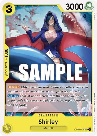 Shirley (OP03-104) [Pillars of Strength] - Deck Out Gaming