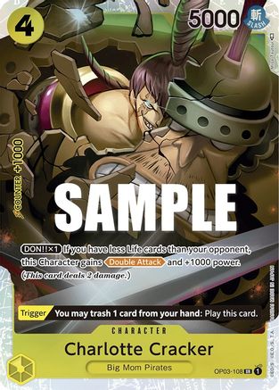 Charlotte Cracker (OP03-108) [Pillars of Strength] Foil - Deck Out Gaming