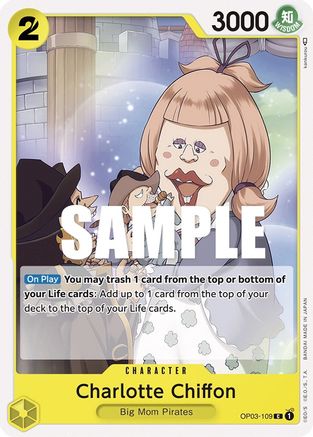 Charlotte Chiffon (OP03-109) [Pillars of Strength] - Deck Out Gaming