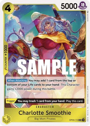 Charlotte Smoothie (OP03-110) [Pillars of Strength] Foil - Deck Out Gaming