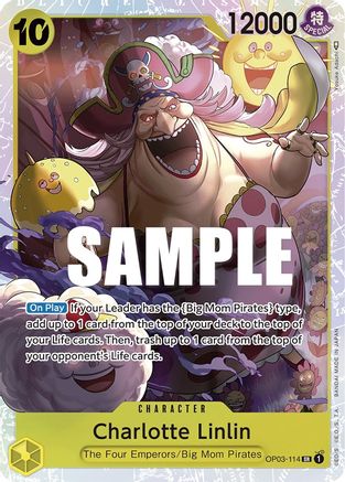 Charlotte Linlin (114) (OP03-114) [Pillars of Strength] Foil - Deck Out Gaming