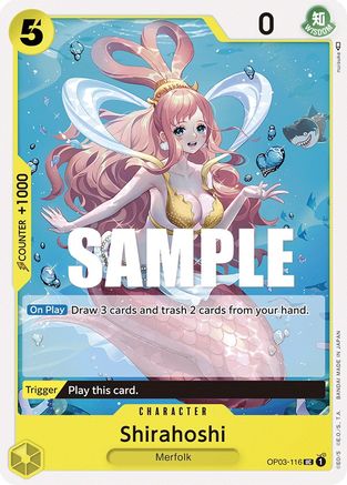 Shirahoshi (OP03-116) [Pillars of Strength] - Deck Out Gaming