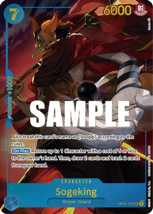 Sogeking (Alternate Art) (OP03-122) [Pillars of Strength] Foil - Deck Out Gaming