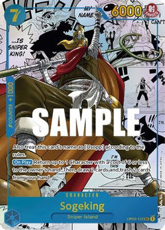Sogeking (Alternate Art) (Manga) (OP03-122) [Pillars of Strength] Foil - Deck Out Gaming