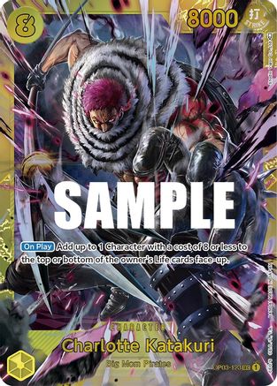 Charlotte Katakuri (123) (OP03-123) [Pillars of Strength] Foil - Deck Out Gaming