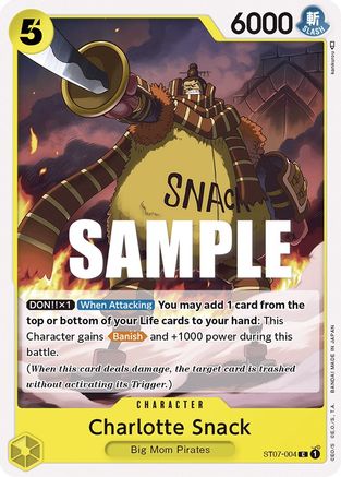 Charlotte Snack (ST07-004) [Starter Deck 7: Big Mom Pirates] - Deck Out Gaming