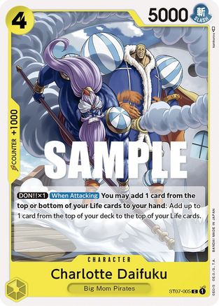 Charlotte Daifuku (ST07-005) [Starter Deck 7: Big Mom Pirates] - Deck Out Gaming
