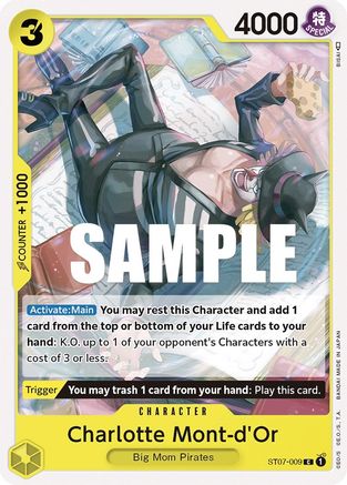 Charlotte Mont-d'Or (ST07-009) [Starter Deck 7: Big Mom Pirates] - Deck Out Gaming