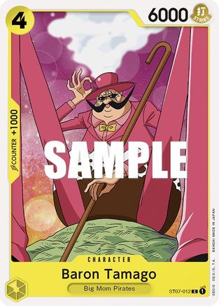 Baron Tamago (ST07-012) [Starter Deck 7: Big Mom Pirates]