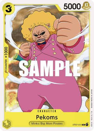 Pekoms (ST07-014) [Starter Deck 7: Big Mom Pirates]