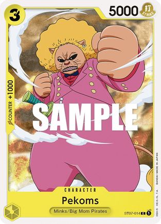 Pekoms (ST07-014) [Starter Deck 7: Big Mom Pirates] - Deck Out Gaming