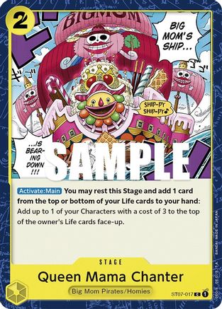 Queen Mama Chanter (ST07-017) [Starter Deck 7: Big Mom Pirates] - Deck Out Gaming