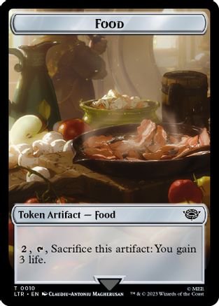 Food Token (0010) (10) [Universes Beyond: The Lord of the Rings: Tales of Middle-earth] - Deck Out Gaming