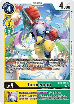 Turuiemon (EX4-025) [Alternative Being Booster] - Deck Out Gaming