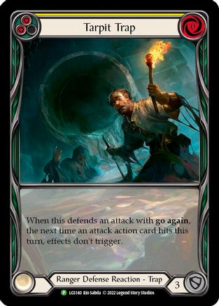 Tarpit Trap - LGS140 (LGS140) [Flesh and Blood: Promo Cards] Rainbow Foil - Deck Out Gaming