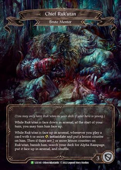 Chief Ruk'utan - LGS145 (LGS145) [Flesh and Blood: Promo Cards] Rainbow Foil - Deck Out Gaming