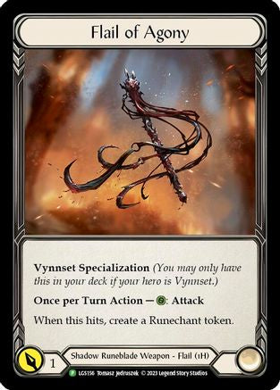 Flail of Agony - LGS156 (LGS156) [Flesh and Blood: Promo Cards] Cold Foil - Deck Out Gaming