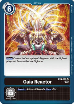 Gaia Reactor (EX4-069) [Alternative Being Booster] - Deck Out Gaming