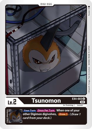 Tsunomon (EX4-003) [Alternative Being Booster] - Deck Out Gaming