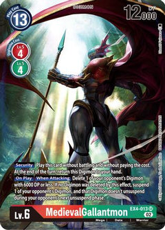 MedievalGallantmon (Alternate Art) (EX4-013) [Alternative Being Booster] Foil - Deck Out Gaming