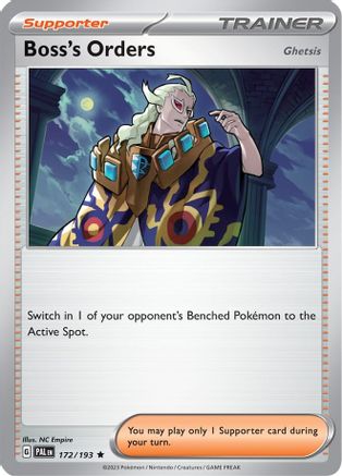 Boss's Orders - 172/193 (172) [Deck Exclusives] - Deck Out Gaming