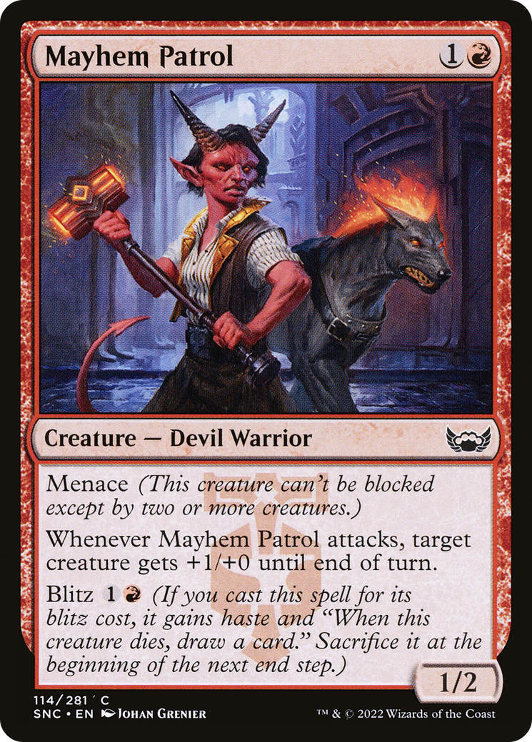 Mayhem Patrol (114) [Streets of New Capenna] foil - Deck Out Gaming