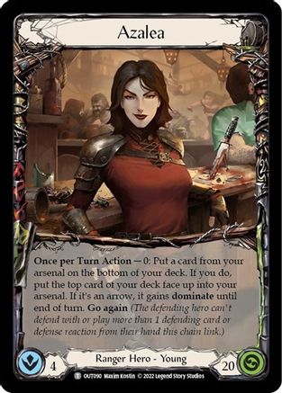 Azalea // Riptide (OUT090) [Outsiders] - Deck Out Gaming
