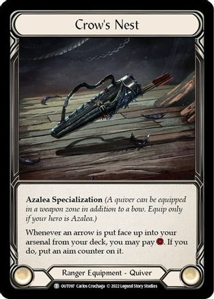 Crow's Nest // Driftwood Quiver (OUT097) [Outsiders] - Deck Out Gaming