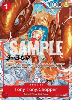 Tony Tony.Chopper (3-on-3 Cup) [Participant] (ST01-006) [One Piece Promotion Cards] - Deck Out Gaming