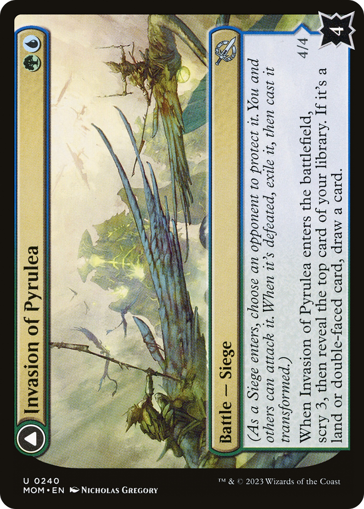 Invasion of Pyrulea (240) [March of the Machine] foil - Deck Out Gaming