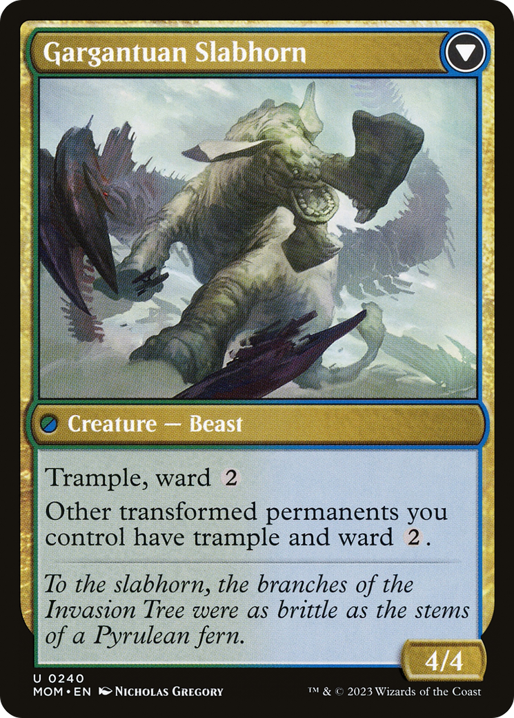 Invasion of Pyrulea (240) [March of the Machine] foil - Deck Out Gaming