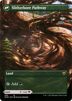 Darkbore Pathway (Borderless) (292) [Kaldheim] foil - Deck Out Gaming