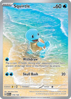Squirtle - 170/165 (170) [SV: Scarlet & Violet 151] Holofoil - Deck Out Gaming