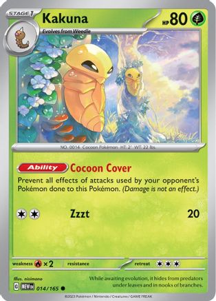 Kakuna (14) [SV: Scarlet & Violet 151] - Deck Out Gaming