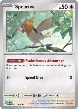 Spearow (21) [SV: Scarlet & Violet 151] - Deck Out Gaming