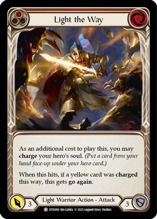 Light the Way (Red) (DTD066) [Dusk till Dawn] - Deck Out Gaming