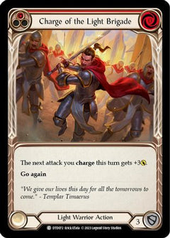 Charge of the Light Brigade (Red) (DTD072) [Dusk till Dawn] Rainbow Foil - Deck Out Gaming