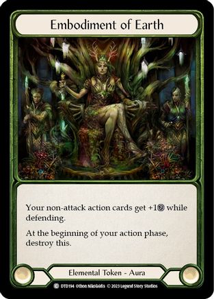 Embodiment of Earth (DTD194) [Dusk till Dawn] - Deck Out Gaming