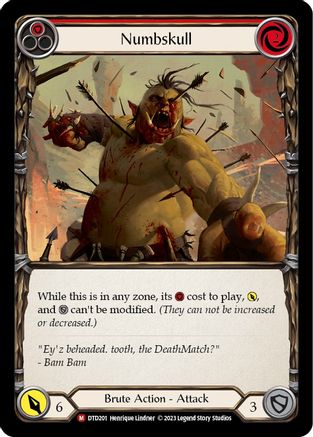 Numbskull (DTD201) [Dusk till Dawn] Rainbow Foil - Deck Out Gaming