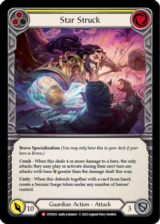 Star Struck (DTD203) [Dusk till Dawn] Rainbow Foil - Deck Out Gaming