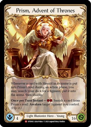 Prism, Advent of Thrones (DTD002) [Dusk till Dawn] - Deck Out Gaming