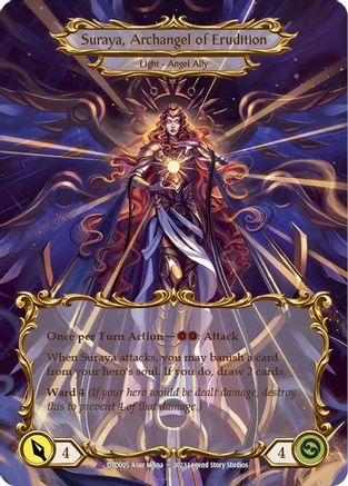 Figment of Erudition // Suraya, Archangel of Erudition (Marvel) (DTD005) [Dusk till Dawn] Cold Foil - Deck Out Gaming