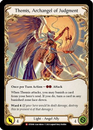 Figment of Judgment // Themis, Archangel of Judgment (DTD006) [Dusk till Dawn] - Deck Out Gaming