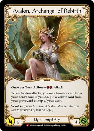 Figment of Rebirth // Avalon, Archangel of Rebirth (DTD009) [Dusk till Dawn] - Deck Out Gaming