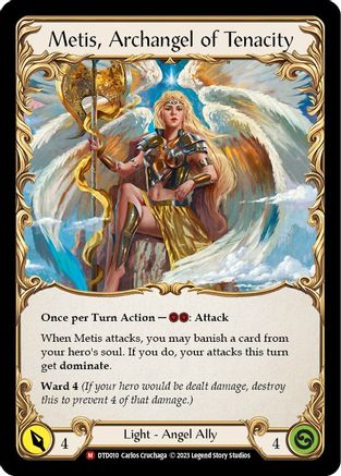 Figment of Tenacity // Metis, Archangel of Tenacity (DTD010) [Dusk till Dawn] - Deck Out Gaming