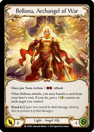 Figment of War // Bellona, Archangel of War (DTD012) [Dusk till Dawn] - Deck Out Gaming