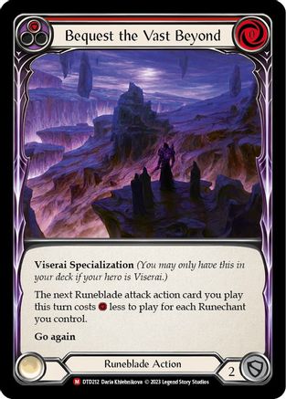 Bequest the Vast Beyond (DTD212) [Dusk till Dawn] - Deck Out Gaming