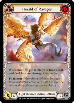 Herald of Ravages (Yellow) (DTD018) [Dusk till Dawn] - Deck Out Gaming