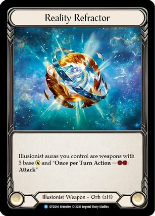 Reality Refractor (DTD216) [Dusk till Dawn] Cold Foil - Deck Out Gaming